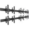 Multibrackets Multibrackets 5006 Supporto per display espositivi 165,1 cm [65] Nero (Multibrackets M Wallmount Pro MBW3x2U Push In Pop Out Blac) 5006