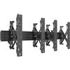 Multibrackets Multibrackets 5020 Supporto per display espositivi 139,7 cm [55] Nero (Multibrackets M Wallmount Pro MBW2x1UP Push In Pop Out Black) 5020