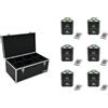 Eurolite EUROLITE Set 6x AKKU TL-3 TCL Trusslight QuickDMX + Case TDV-1 (20000625) 20000625
