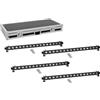 Eurolite EUROLITE Set 4x LED PIX-16 QCL Leiste + Case (20000992) 20000992