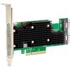 Broadcom Broadcom HBA 9620-16i - Controller memorizzazione dati (RAID) - 16 Canale - SATA 6Gb/s / SAS 24Gb/s / PCIe 4.0 (NVMe) - RAID 0, 1, 10 - PCIe 4.0 x8 05-50111-02