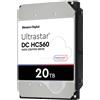 Western Digital DH HC560 20TB 512MB SAS 512E SE P3 0F38652