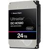 Western Digital Western Digital Ultrastar 24TB SAS HC580 WUH722424AL5204 0F62802 0F62802