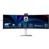 Philips PHILIPS MONITOR CURVO 49 LED VA 32:9 4K UHD 4MS 450 CDM, REG ALTEZZA, USB-C DOCK, WEBCAM, DP/HDMI 49B2U5900CH