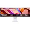 LG LG 49U950A-W Monitor PC 124,5 cm [49] 5120 x 1440 Pixel Dual QHD LED Nero, Bianco (49IN IPS WQHD CURVED 5120X1440 - 32:9 1000:1 400CD/M2 HDMI/DP USB) 49U950A-W.AEK