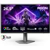 AOC AOC AGON PRO AG276QKD2 Monitor PC 67,3 cm (26.5) 2560 x 1440 Pixel Quad HD QD-OLED Nero, Grigio AG276QKD2