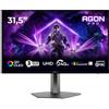 AOC AOC AGON PRO AG326UZD2 Monitor PC 80 cm [31.5] 3840 x 2160 Pixel 4K Ultra HD OLED Nero (AOC 31.5 QD-OLED MONITOR SPK AG326UZD2) AG326UZD2