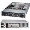 Supermicro Supermicro CSE-826BAC12-R1K23LPB computer case Supporto Nero 1200 W CSE-826BAC12-R1K23LPB