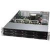 Supermicro Supermicro CSE-826BAC12-R802LPB [NR]Black 2U SC826B LP Chassis, Red. 800W Power,RoHS CSE-826BAC12-R802LPB