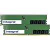 Integral Integral IN5T32GNJRDXK2 memoria 64 GB 2 x 32 GB DDR5 288-pin DIMM (64GB [2x32GB] PC RAM MODULE DDR5 5600MTs PC5-44800 UNBUFFERED NON-ECC DIMM 1.1V 2GX8 CL46 INTEGRAL) IN5T32GNJRDXK2