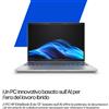 HP HP EliteBook 8 G1a Notebook AI - AI PC - design della cerniera a 169 gradi - AMD Ryzen 5 - 230 / fino a 4.9 GHz - Win 11 Pro - Radeon 760M - 16 GB RAM - 512 GB SSD NVMe - 14 IPS 1920 x 1200 - Wi-Fi 6E, Bluetooth - glacier silver, alluminio argento g …