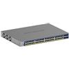 NETGEAR NETGEAR Smart GS752TXP - V3 - switch - L3 Lite - intelligente - 48 x 10/100/1000 (PoE+) + 4 x SFP+ - desktop, montabile su rack - PoE+ (380 W) GS752TXP-300EUS