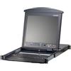 ATEN 8-PORT CAT 5 DUAL RAIL 17 LCD IT KL1508AMAXAXGIT
