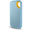 SanDisk SanDisk Extreme Portable V2 - SSD - crittografato - 4 TB - esterno (portatile) - USB 3.2 Gen 2 (USB-C connettore) - 256 bit AES - blu cielo SDSSDE61-4T00-G25B