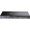 TP-LINK TP-Link Omada SG6428X switch di rete Gestito L3 Gigabit Ethernet (10/100/1000) 1U Nero SG6428X