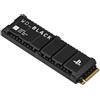 SanDisk WD Black SN850P WDBBYV0080BNC-WRSN - Per PlayStation 5 - SSD - 8 TB - interno - M.2 2280 - PCIe 4.0 x4 (NVMe) - dissipatore integrato WDBBYV0080BNC-WRSN