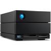 Seagate LaCie 2big Dock STLG40000400 - Array unità disco rigido - 40 TB - 2 alloggiamenti (SATA-600) - HDD 20 TB x 2 - Thunderbolt 4, USB 3.2 Gen 2 (esterna) - con Piano di assistenza quinquennale di recupero dati di salvataggio STLG40000400