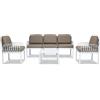 GRANDSOLEIL MURANO SALOTTO BIANCO E BEIGE S7729BBE