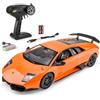 Carson 1:14 Lam. Murciélago SV 2.4G 100% RTR arancione - auto radiocomandata, illuminazione LED, RC, veicolo RC, auto RC in scala 1:14, giocattolo radiocomandato.