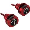 Fender Infinity Strap Locks per Chitarra e Basso - Rotazione a 360° - Rosso