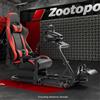 Zootopo Simulatore Di Corse Cabina Semi Aperta Con Seduta Rossa Logitech G920