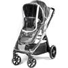Peg Perego PEG Rain Cover Stroller - Parapioggia Trasparente per Passeggino - Compatibile con passeggini Peg Perego