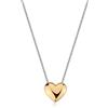S'Agapõ Collana Girocollo Donna, Collana Donna in Acciaio con Simbolo Cuore | Collezione Stellar - SSE56