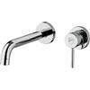 Ducati HD15 - Rubinetto miscelatore lavabo bagno a parete senza scarico