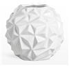 Torre & Tagus Vaso a sfera, ceramica, bianco, S