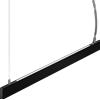 Ideal Lux LAMPADA A SOSPENSIONE STEEL D20 BI EMISSIONE LED SMD ACCENT 38 W 44° 5700 lm 3000 K NERO