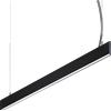 Ideal Lux LAMPADA A SOSPENSIONE STEEL D20 MONO EMISSIONE LED SMD WIDE ALIMENTATORE 1-10V incluso 29 W 104° 4500 lm 3000 K NERO