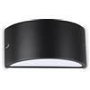 Ideal Lux REX-2 APPLIQUE A PARETE IP44 1 LUCE ATTACCO E27 NERO