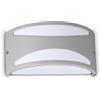 Ideal Lux REX-3 APPLIQUE A PARETE IP44 1 LUCE ATTACCO E27 GRIGIO