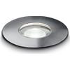 Ideal Lux ROCKET SEGNAPASSI LED 1,3W Wide 110 lm 4000 K COLOR ACCIAIO D.2,8CM ALIMENTATORE NON INCLUSO