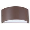 Ideal Lux REX-2 APPLIQUE A PARETE IP44 1 LUCE ATTACCO E27 COFFEE