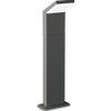Ideal Lux STYLE PALETTO IP54 LED SMD 8,5 W On-Off 1050 lm 4000 K ANTRACITE 50CM