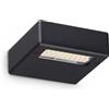 Ideal Lux TAB APPLIQUE A PARETE IN ALLUMNIO LED 3000K 24W 3050 Lm NERO