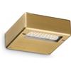 Ideal Lux TAB APPLIQUE A PARETE IN ALLUMNIO LED 3000K 24W 3050 Lm OTTONE