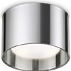 Ideal Lux SPIKE TONDO FARETTO 1 LUCE ATTACCO GX53 LAMPADINA INCLUSA CROMO