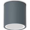 Ideal Lux TECHO ROUND FARETTO DA SOFFITTO PER ESTERNO IP54 1 LUCE GU10 D.9CM ANTRACITE
