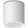 Ideal Lux TECHO ROUND FARETTO DA SOFFITTO PER ESTERNO IP54 1 LUCE GU10 D.9CM BIANCO