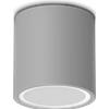 Ideal Lux TECHO ROUND FARETTO DA SOFFITTO PER ESTERNO IP54 1 LUCE GU10 D.9CM GRIGIO