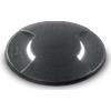 Ideal Lux WAY ROUND SEGNAPASSI IP67 1 LUCE ATTACCO GX53 NERO 16CM DOPPIO FASCIO LUMINOSO