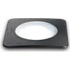 Ideal Lux WAY SQUARE SEGNAPASSI IP67 1 LUCE ATTACCO G9 NERO 5CM FASCIO LUMINOSO WIDE