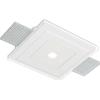 Ideal Lux ZEPHYR FARETTO DA INCASSO IN GESSO VERNICIABILE IP20 LED COB CREE 12 W 1200 lm 3000 K CRI 90 ALIMENTATORE INCLUSO 13,8CM