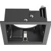 Ideal Lux ZEUS SQUARE CORNICE CON BORDO QUADRATA 13 W 7,8X7,8CM NERA