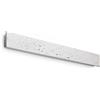 Ideal Lux ZIG ZAG SQUARE APPLIQUE LED SMD 750 x 50 26 W On-Off 3100 lm 3000 K CEMENTO