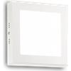 Ideal Lux UNIVERSAL SQAURE APPLIQUE-PLAFONIERA LED SMD 12 W 110° 1500 lm 4000K BIANCO