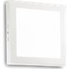 Ideal Lux UNIVERSAL SQAURE APPLIQUE-PLAFONIERA LED SMD 17 W 110° 1750 lm 2700 K BIANCO