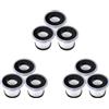SODIAL 9x Filtri HEPA per Acari Della Polvere per CM810 CM300S 400 500 800 900 P9360